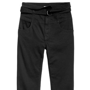 High Waisted Black Jeans